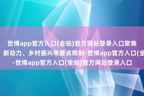 世博app官方入口(全站)官方网站登录入口聚焦城市更新、数字经济、新动力、乡村振兴等要点限制-世博app官方入口(全站)官方网站登录入口